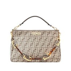 Miglior Prezzo Fendi O'Lock Zip 8BR805 Grigio Replica