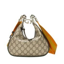 Miglior Prezzo Borse Firmate Replica a tracolla piccola Gucci Attache 699409 Caffè scuro 