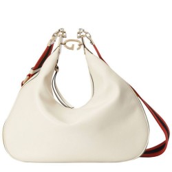 Miglior Prezzo Borsa a tracolla grande Gucci Attache 702823 Crema Replica