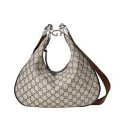 Miglior Prezzo Borsa a tracolla grande Gucci Attache 702823 blu scuro Replica