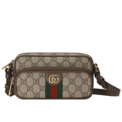 Borse Replica Alta Qualità Gucci Ophidia Mini 722557 Caffè Scuro