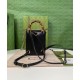 Mini borsa Gucci Bamboo 702106 nera Mini borsa Gucci Bamboo 702106 nera