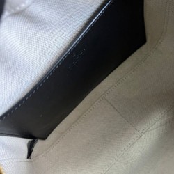 Borsa a tracolla in pelle Gucci GG Matelasse 702234 nera Borsa a tracolla in pelle Gucci GG Matelasse 702234 nera