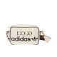 Borsa a tracolla piccola Gucci x adidas 702427 Crema