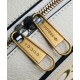 Borsa a tracolla piccola Gucci x adidas 702427 Crema