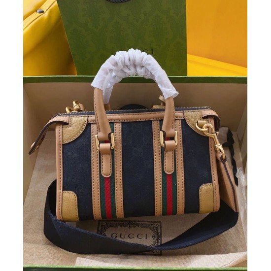 Imitazione Borse Imitazioni con manico superiore in tela mini Gucci 715771 nera Imitazione Borse Imitazioni con manico superiore in tela mini Gucci 715771 nera