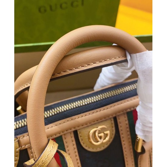 Imitazione Borse Imitazioni con manico superiore in tela mini Gucci 715771 nera Imitazione Borse Imitazioni con manico superiore in tela mini Gucci 715771 nera
