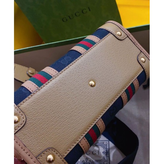 Imitazione Borse Imitazioni con manico superiore in tela mini Gucci 715771 nera Imitazione Borse Imitazioni con manico superiore in tela mini Gucci 715771 nera