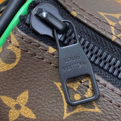 LV Keepall Bandouliere 25 Borsa M46249 Verde LV Keepall Bandouliere 25 Borsa M46249 Verde