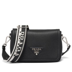 Borsa a tracolla Prada 1BD314 nera