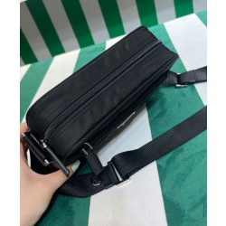 Imitazione Qualità superiore replica a tracolla Prada Re-Nylon 1BC167 nera