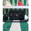 Imitazione Qualità superiore replica a tracolla Prada Re-Nylon 1BC167 nera