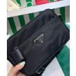 Imitazione Qualità superiore replica a tracolla Prada Re-Nylon 1BC167 nera