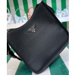 Imitazione Borsa Hobo Prada 1BC073 Nera