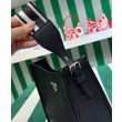 Imitazione Borsa Hobo Prada 1BC073 Nera