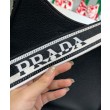 Imitazione Borsa Hobo Prada 1BC073 Nera