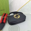 Imitazione Borse Replica mini Gucci Blondie 698643 Nera