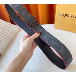 LV LV Broken 40mm Cintura reversibile Monogram Eclipse M0628V