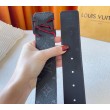 LV LV Broken 40mm Cintura reversibile Monogram Eclipse M0628V