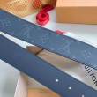 LV LV Dove 40mm Cintura reversibile Monogram Eclipse M0576Q