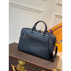 LV Porte-Documents Business MM in grafite Damier N50200