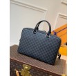 LV Porte-Documents Business MM in grafite Damier N50200