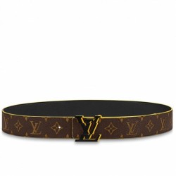 Louis Vuitton Louis Vuitton Broken 40mm Cintura reversibile M0612V
