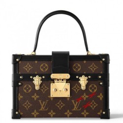 Borsa Louis Vuitton Petite Malle V in tela monogramma M46309