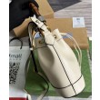 Mini borsa a secchiello Gucci Diana 724667 bianca