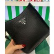 Mini borsa a tracolla Prada 1BH191 nera