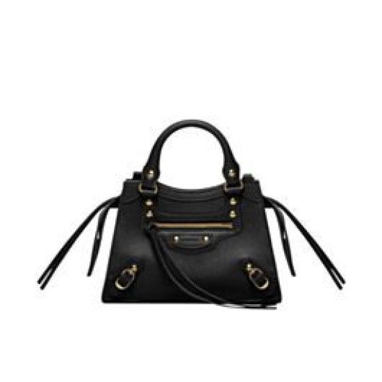 Mini borsa Balenciaga Neo Classic nera