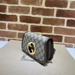 Mini borsa Gucci Blondie ‎698630 Marrone