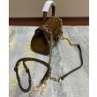 Mini Borsa Gucci Horsebit 1955 703848 Caffè