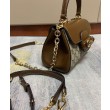 Mini Borsa Gucci Horsebit 1955 703848 Caffè