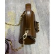 Mini Borsa Gucci Horsebit 1955 703848 Caffè