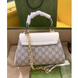 Mini Borsa Gucci Horsebit 1955 703848 Crema