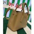 Mini Borsa Prada Doppia In Pelle Saffiano Albicocca