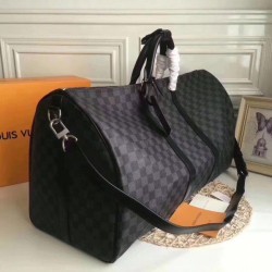Sito Replica LV Keepall Bandoulière 55 Damier Grafite N41413 imitazioni Miglior Prezzo LV Keepall Bandoulière 55 Damier Grafite N41413 Replica