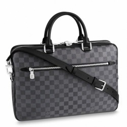 Louis Vuitton Porte-Documents Business MM in grafite Damier N50200