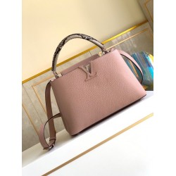 Borsa MM Louis Vuitton Capucines Con Manico In Pitone N92801 Borsa MM Louis Vuitton Capucines Con Manico In Pitone N92801