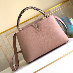 Borsa MM Louis Vuitton Capucines Con Manico In Pitone N92801 Borsa MM Louis Vuitton Capucines Con Manico In Pitone N92801