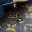 Qualità superiore replica Portafoglio LV Sarah monogramma M80726