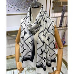 Sciarpa Crosillon Donna LV Bianca