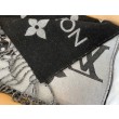 Sciarpa LV LV Essential In Lana Nera M77853