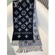 Sciarpa LV LV Essential In Lana Nera M77853