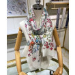 Sciarpa monogramma da donna LV bianca Sciarpa monogramma da donna LV bianca