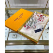 Sciarpa monogramma da donna LV bianca Sciarpa monogramma da donna LV bianca