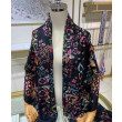 Sciarpa monogramma da donna LV nera Sciarpa monogramma da donna LV nera