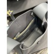 YSL Saint Laurent Le 5 À 7 Cassandre Hobo Secchiello Piccola Borsa Morbida Pelle Liscia Grigia