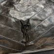 YSL Saint Laurent NIKI Borsa Replica 1:1 shopping media in pelle stropicciata vintage Nera